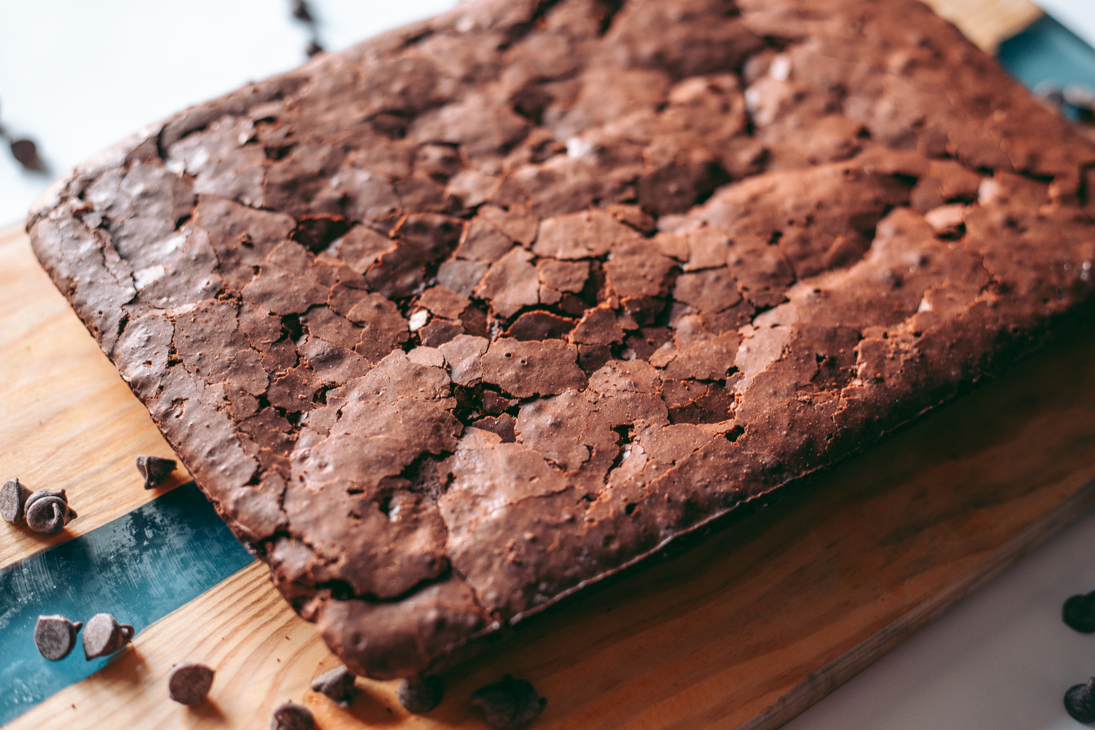 Freshly Baked Chocolate Brownie